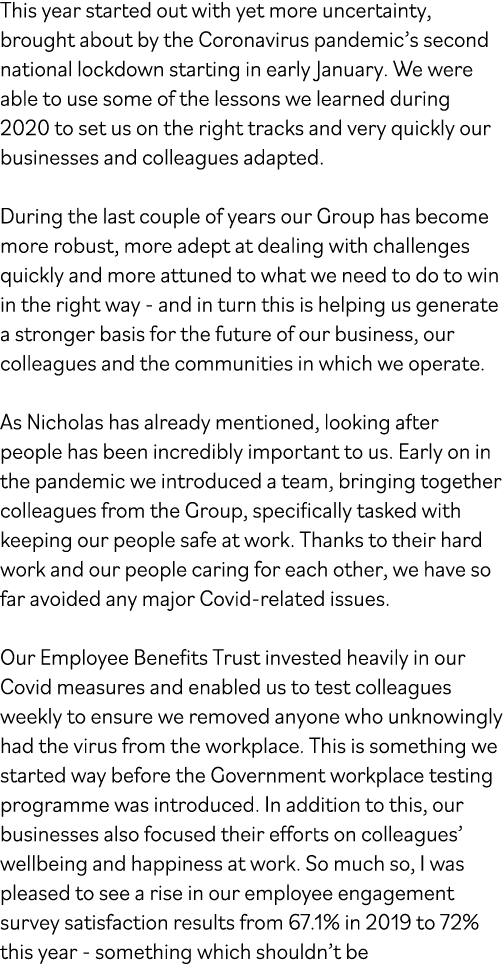 This year started out with yet more uncertainty, brought about by the Coronavirus pandemic s second national lockdown   