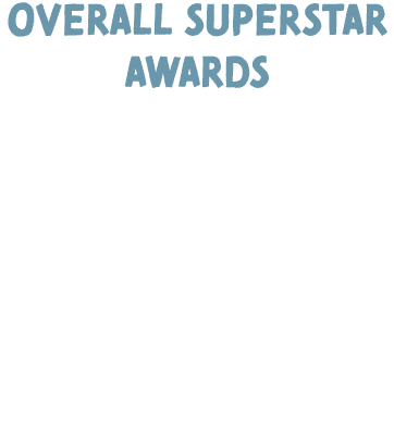 Overall Superstar Awards For colleagues who have simply knocked our socks off this year time and time again  Congratu   