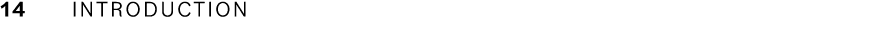 14 INTRODUCTION