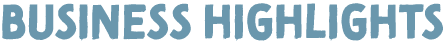 Business highlights